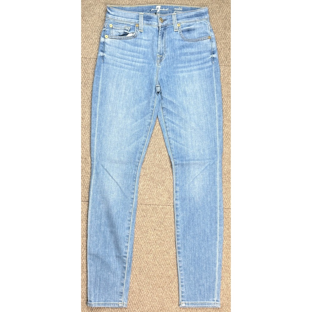 7 For All Mankind Ankle Givenevere Women's Denim Jeans Size 26